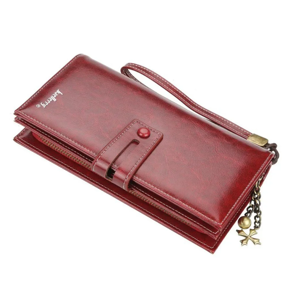 ✨✨BRAND NEW Womens Bifold Phone Wallet Cards Organizer - Picture 1 of 9